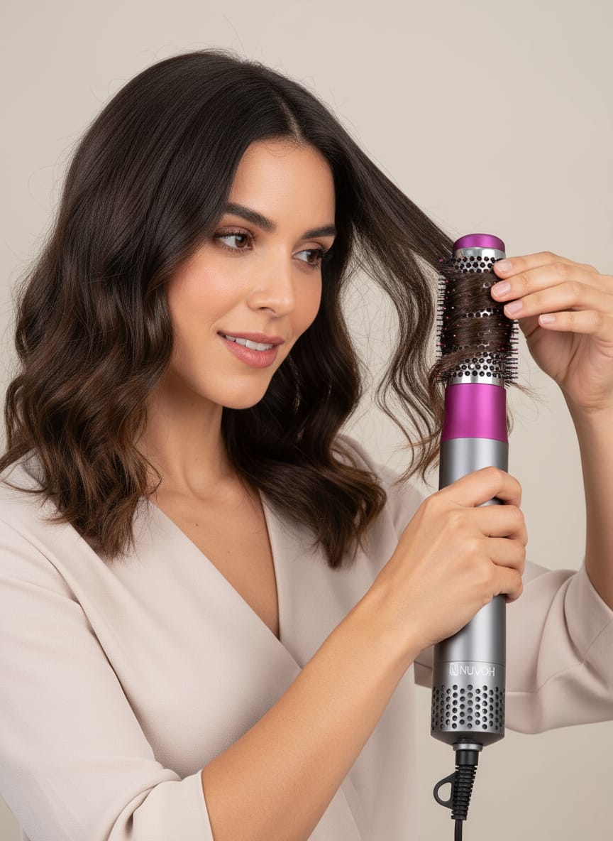 SECADOR MODELADOR EXXTRA TECH 5 EN 1 – PEINADO VERSÁTIL Y PROFESIONAL