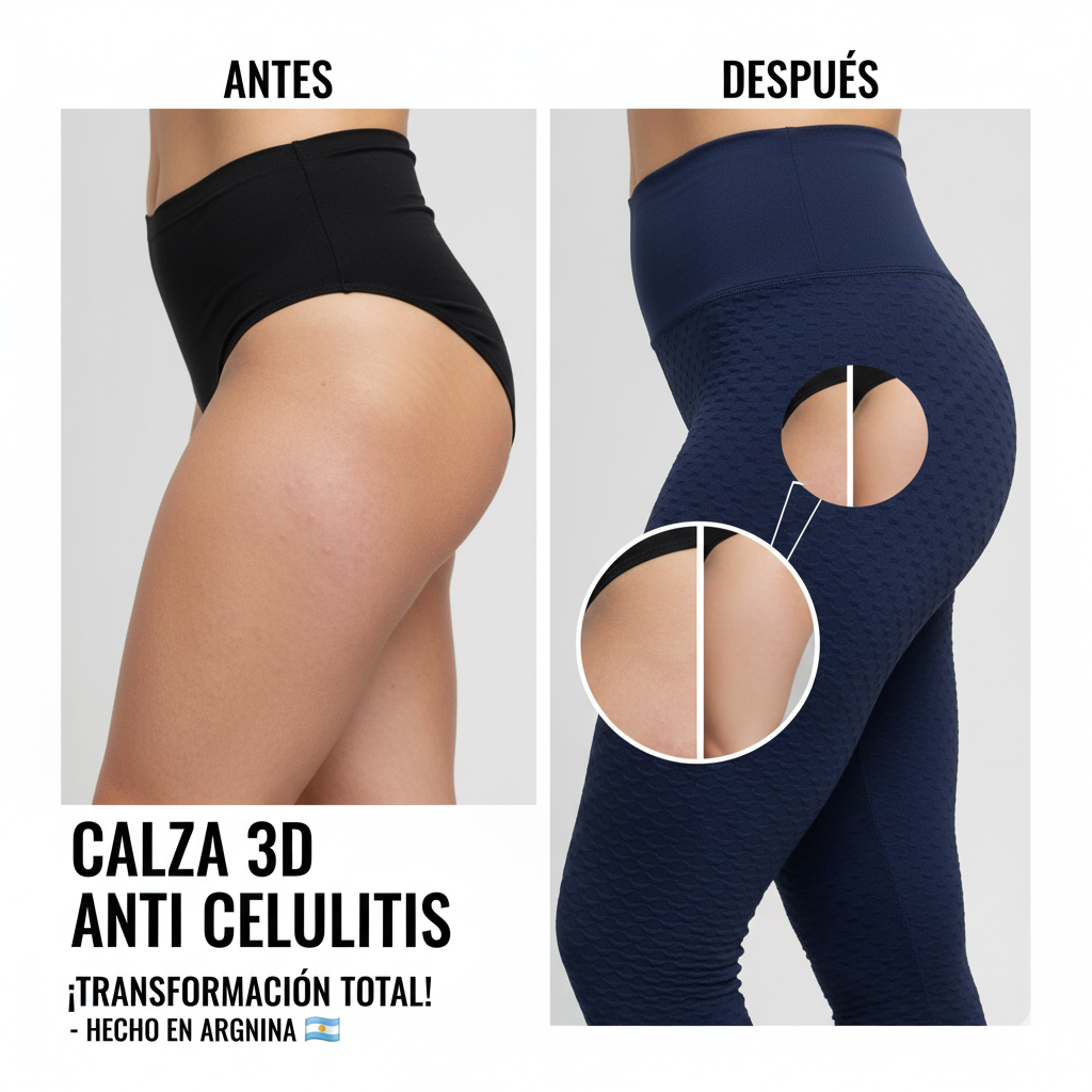 Calza 3D Anti Celulitis